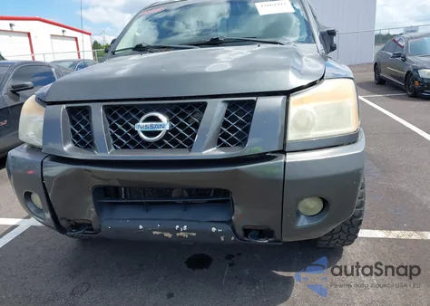 2008 Nissan Titan Pro-4X z USA, uszkodzony, nr VIN 1N6BA07F48N309210